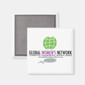 Aimant Réseau mondial des femmes (Recto/Verso)