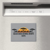 Aimant Réserve nationale de Massai Mara Kenya (In Situ (Lave-vaisselle))