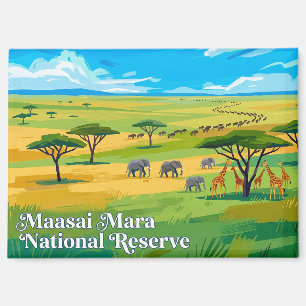 Aimant Réserve nationale du Maasai Mara Kenya