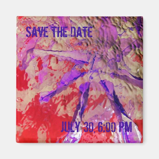 Aimant Réservez la date (Devant)