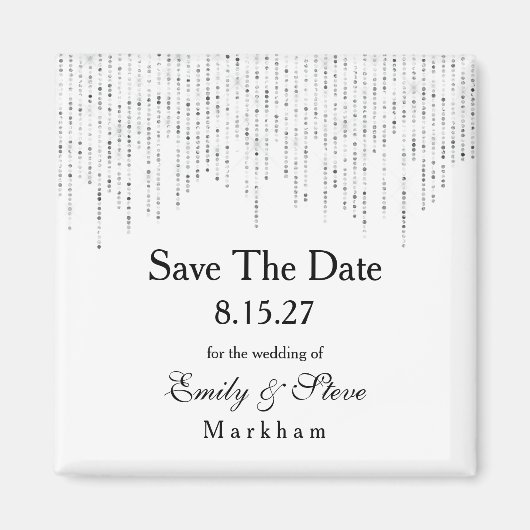 Aimant Réservez la date  (Devant)