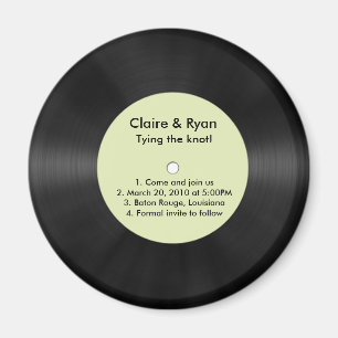 Aimant Réservez la date