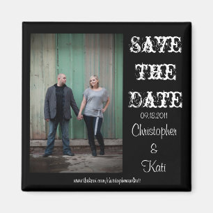 Aimant Réservez la date