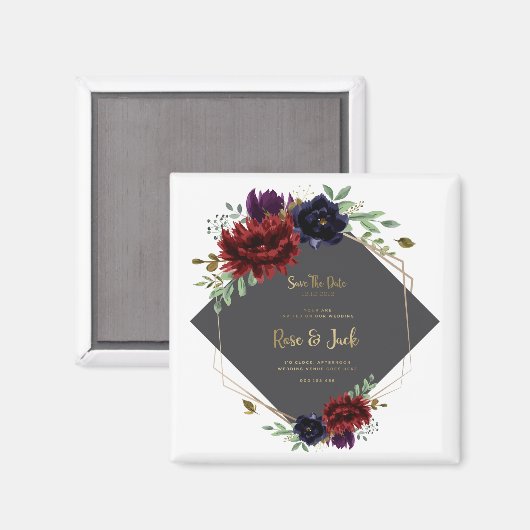 AIMANT RÉSERVEZ LA DATE (Recto/Verso)