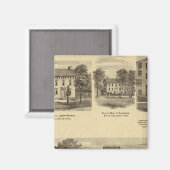 Aimant Résidence du Dr Joseph Shallcross (Recto/Verso)