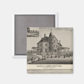Aimant Résidence Shattuck, McLane Mills (Recto/Verso)