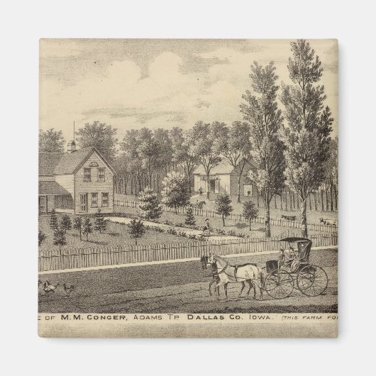 Aimant Résidences de MM Conger et GW Harrison (Devant)