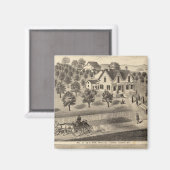 Aimant Résidences de SA Nay et DM Winans (Recto/Verso)