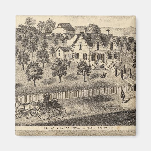 Aimant Résidences de SA Nay et DM Winans (Devant)