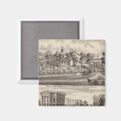Aimant Résidences et bâtiments en Poplar Grove (Recto/Verso)