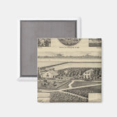 Aimant Résidences Johnson et Maxell, Kansas (Recto/Verso)