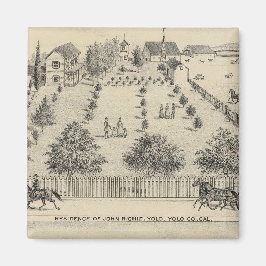 Aimant Résidences Yolo (Devant)