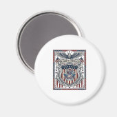 Aimant Résine Patriotique (Recto/Verso)