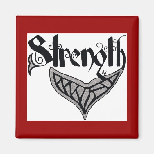 Aimant Résistance de la queue de baleine (Devant)