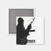 Aimant Résistance tchétchène (Recto/Verso)