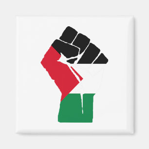 Aimant Résiste au drapeau palestinien - Libérez la Palest