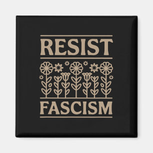 Aimant Résister à la contestation du fascisme Trump Anti