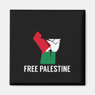 Aimant Résister au drapeau palestinien - Libérez la Pales