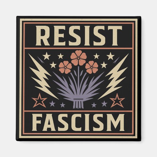 AIMANT RÉSISTER AU FASCISME (Devant)