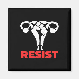Aimant Résister aux droits des femmes pro-choix Uterus
