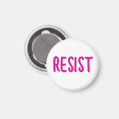 Aimant Résister Résistance Rose (Recto/Verso)
