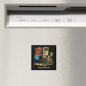 Aimant Respect Your Elders Gaming Control Retro Funny (In Situ (Lave-vaisselle))
