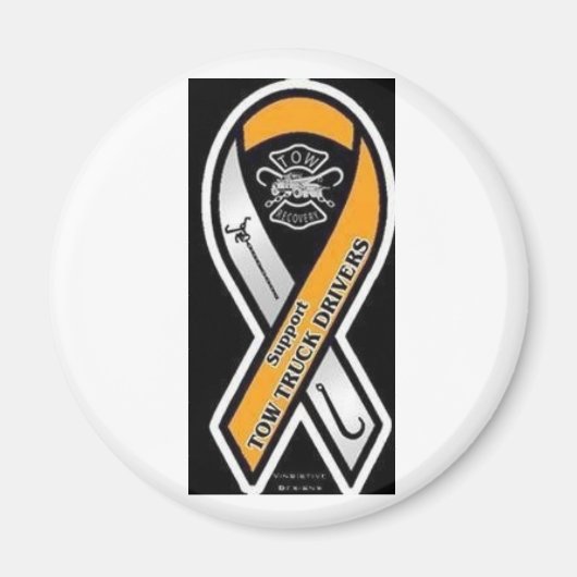 Aimant Respecter les opérateurs de camions (Devant)