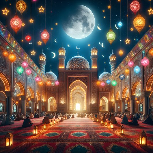 Aimant Respectez l'esprit du Ramadan