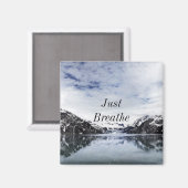 Aimant "Respire." Devis d'origine (Recto/Verso)