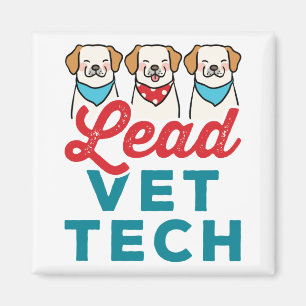 Aimant Responsable Vet Technicien vétérinaire Supervise