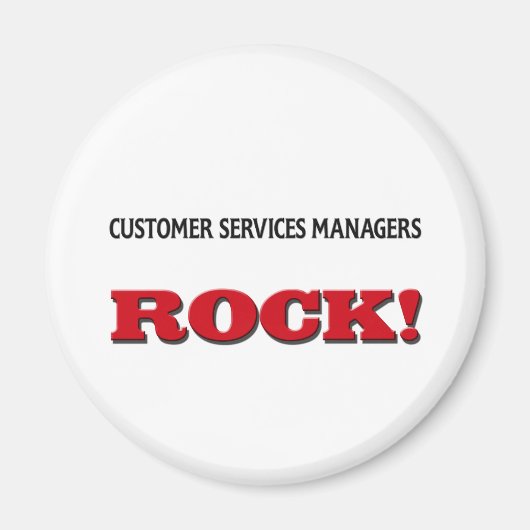Aimant Responsables des services clients Rock (Devant)