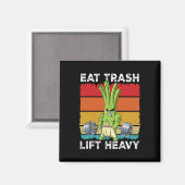 Aimant Ressort Onion Gym Entraînement Poids Manger Trash  (Recto/Verso)