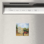 Aimant Restaurant Rispal à Asnieres par Vincent van Gogh (In Situ (Lave-vaisselle))