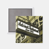 Aimant Restaurants de la Nouvelle-Orléans (Recto/Verso)