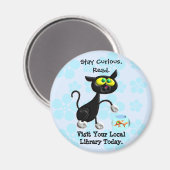 Aimant Reste Curieux. Lire. (Recto/Verso)