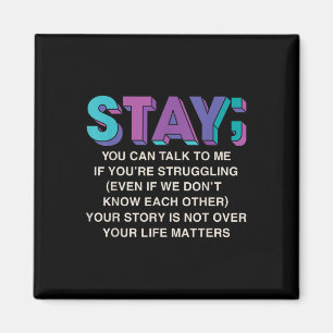Aimant Rester Prévention Prévention Sensibilisation Santé