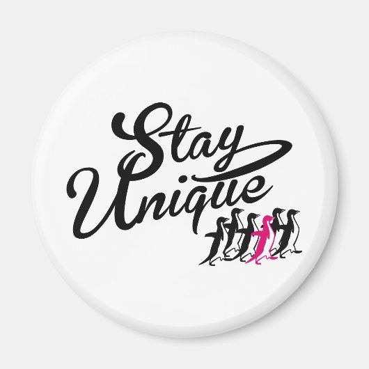 Aimant rester unique (Devant)