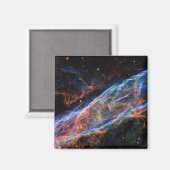 Aimant Restes de supernova de la nébuleuse du Voile Téles (Recto/Verso)