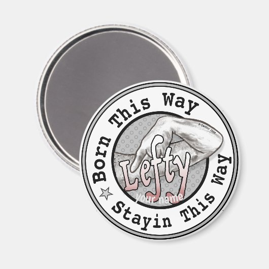 Aimant Restez à gauche à gauche (Recto/Verso)