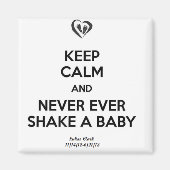 Aimant Restez calme (Devant)