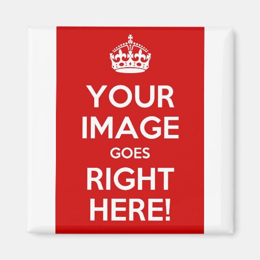 Aimant Restez calme (Devant)