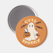 Aimant Restez Éffrayant (Recto/Verso)