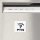 Aimant Restez forts Ukraine - Paix - Liberté (In Situ (Lave-vaisselle))