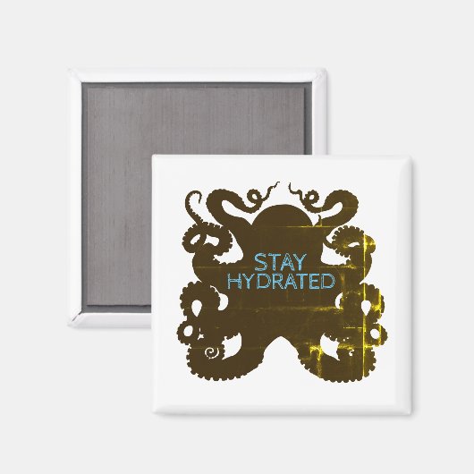 Aimant Restez hydraté (Recto/Verso)