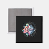 Aimant Restez Véritable Sticker Comp (Recto/Verso)