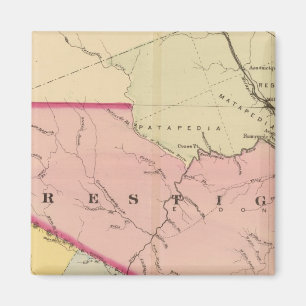 Aimant Restigouche, comtés du Madawaska, NB