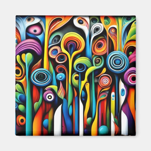 Aimant Résumé Foliagi 1 (Devant)