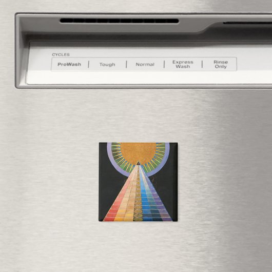 Aimant Retable, Groupe X, No.1 par Hilma af Klint (In Situ (Lave-vaisselle))