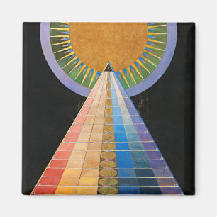 Aimant Retable, Groupe X, No.1 par Hilma af Klint
