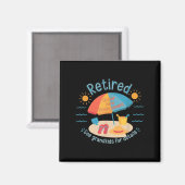 Aimant Retired New Management See Grandkids Funny Quote R (Recto/Verso)